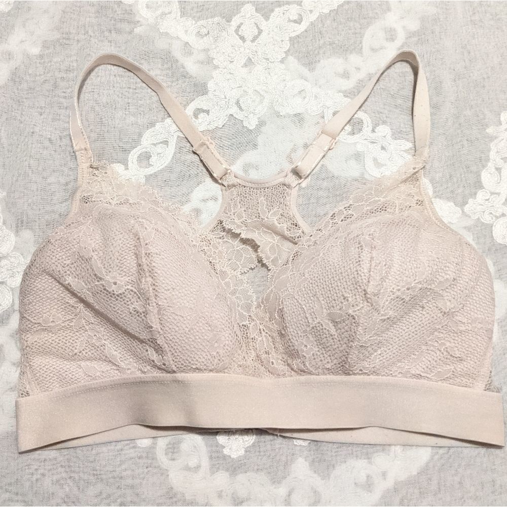 Chantelle Everyday Bra Blush Lace Light Pink